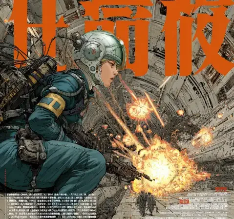 科幻设定题材漫画条目静默轨道封面